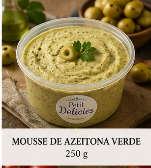 Mousse de Azeitona Verde