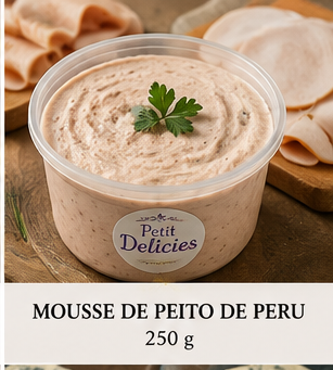 Mousse de Peito de Peru