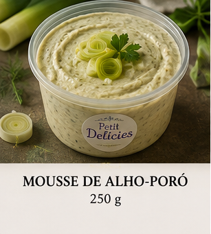 Mousse de Alho-poró