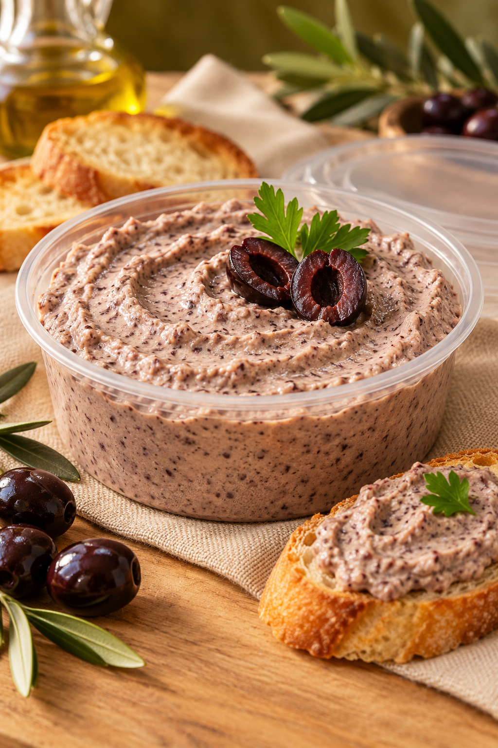 Mousse de Azeitona Preta